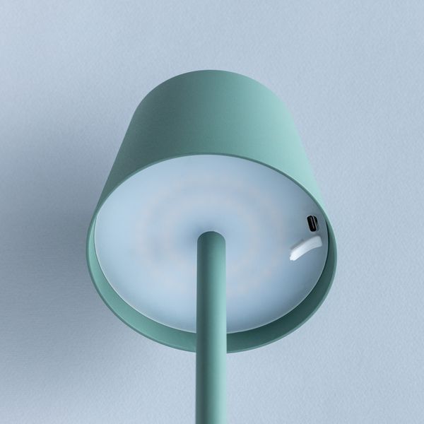 Беспроводная портативная настольная LED лампа с аккумулятором (NL02G) NL02G фото