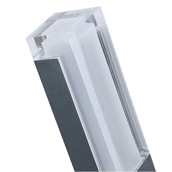 Уличный светодиодный LED светильник чёрный IP54 30см 5W (US04) US04 фото
