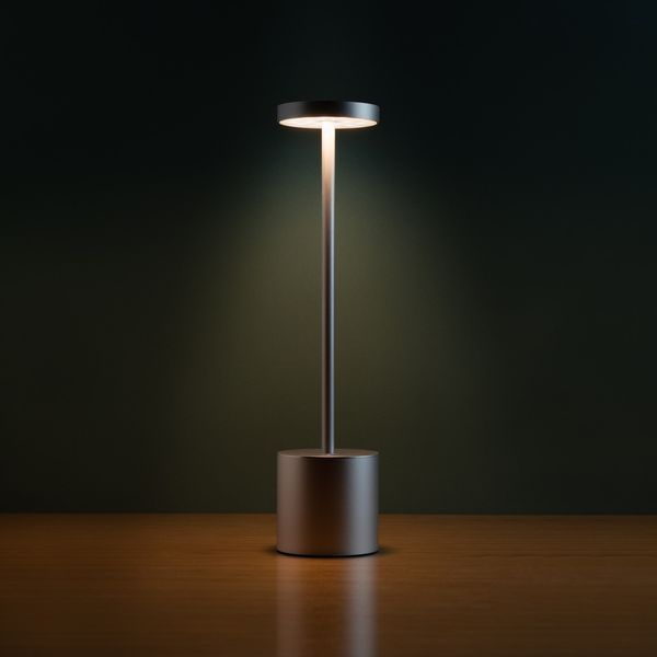 Беспроводная настольная LED лампа с аккумулятором (NL01S) NL01S фото