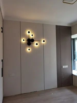 Настенный светодиодный светильник LED бра металлический чёрный 30W 3000K (BR35) BR35 фото