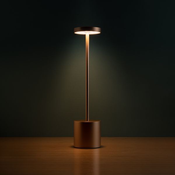 Беспроводная настольная LED лампа с аккумулятором (NL01G) NL01G фото
