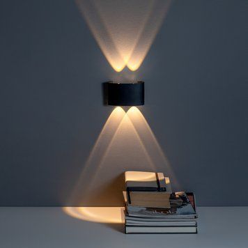 Настенный светодиодный светильник LED бра 4W 3000K 220V Чёрный (BR02B) BR02B фото