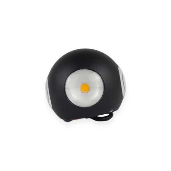 Настенный светодиодный светильник водонепроницаемый LED бра 4W 2700K чёрный (BR15) BR15 фото