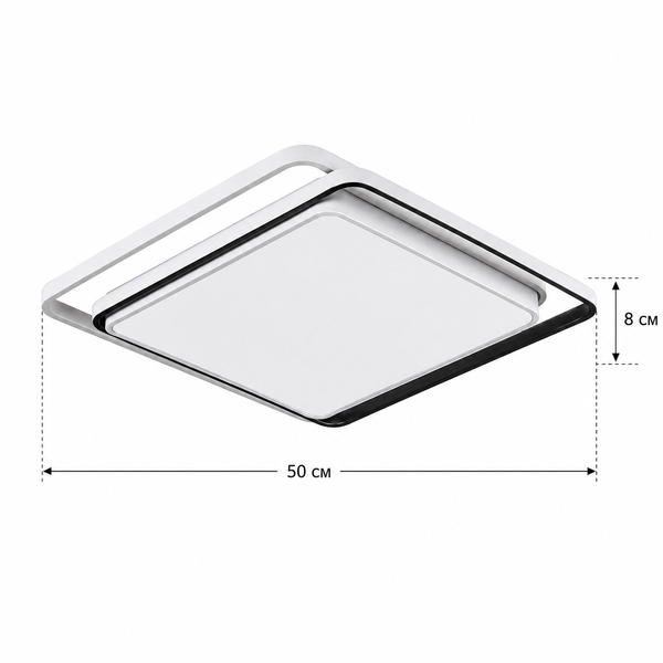 Потолочный LED светильник современный для дома 120W (SP04) SP04 фото
