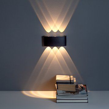 Настенный светодиодный светильник LED бра 6W 3000K 220V Чёрный (BR03B) BR03B фото