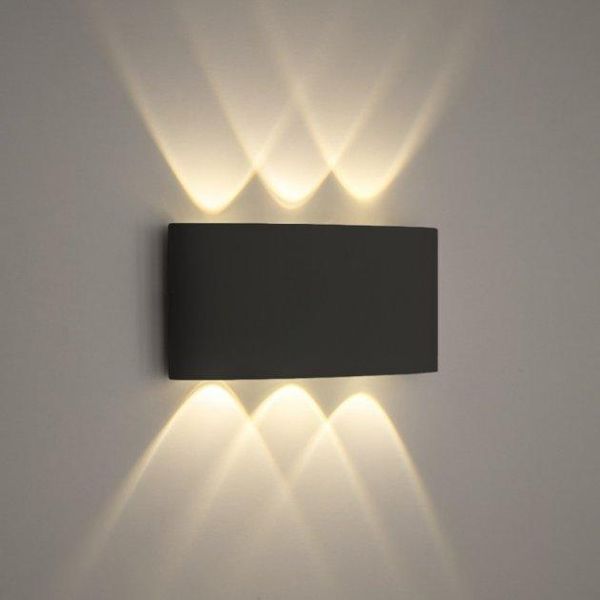 Настенный светодиодный светильник LED бра 6W 3000K 220V Чёрный (BR03B) BR03B фото