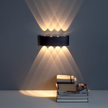 Настенный светодиодный светильник LED бра 8W 3000K 220V Чёрный (BR04B) BR04B фото