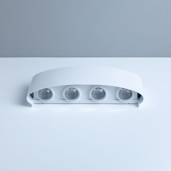 Настенный светодиодный светильник LED бра 8W 3000K 220V Белый (BR04W) BR04W фото