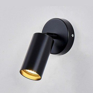 Настенный светильник минималистичный чёрный LED 12W (BR05) BR05 фото