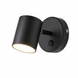 Настінний світильник з вимикачем LED чорний 5W (BR06) BR06 фото 2