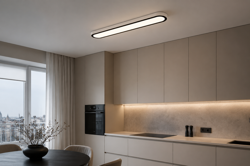 Потолочный LED светильник 3 температуры света 80см 33W (SP16) SP16 фото