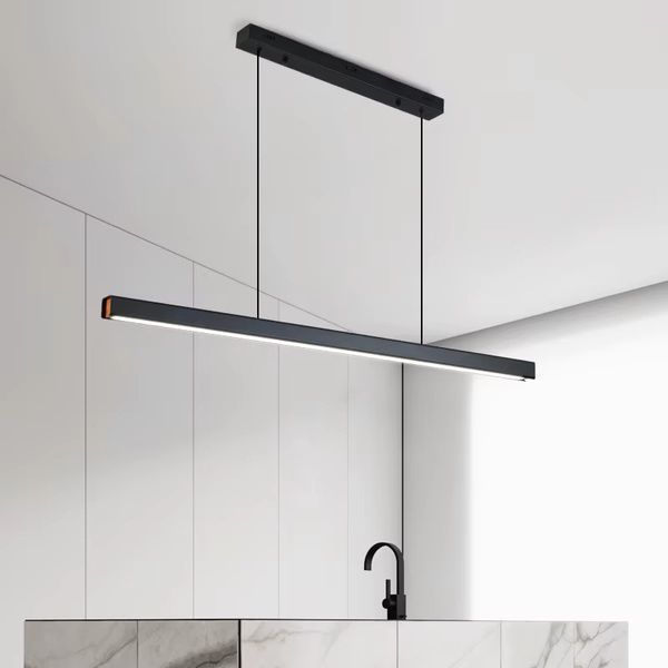 Подвесная LED люстра современная для кухни или гостиной 80W 100см (PS14) PS14 фото