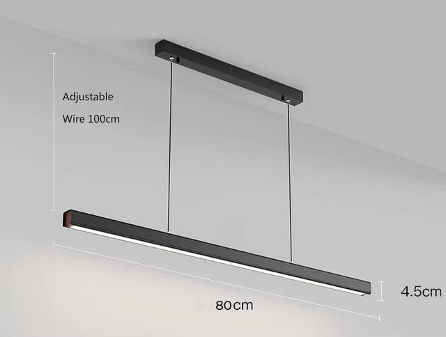 Подвесная LED люстра современная для кухни или гостиной 60W 80см (PS15) PS15 фото