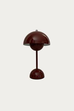 Настольная LED лампа Mushroom беспроводная сенсорное управление красная (NL06R) NL06R фото