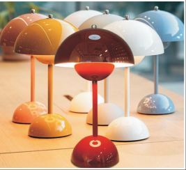 Настольная LED лампа Mushroom беспроводная сенсорное управление белая (NL06W) NL06W фото