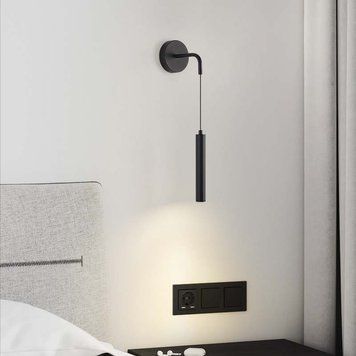 Настенный светильник LED чёрный светодиодный 6W (BR17B) BR17B фото