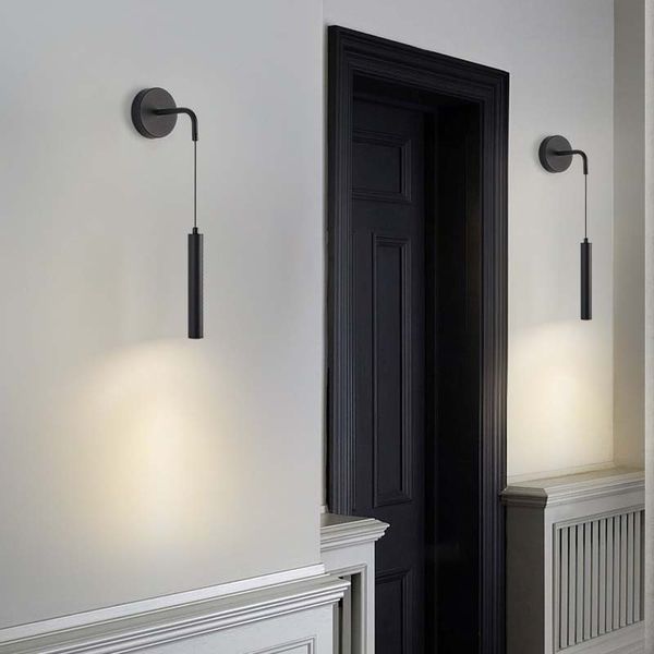 Настенный светильник LED чёрный светодиодный 6W (BR17B) BR17B фото