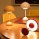 Настольная LED лампа Mushroom беспроводная сенсорное управление желтая (NL06Y) NL06Y фото 10