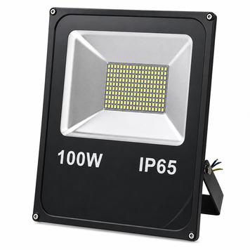 Світлодіодний прожектор з кутом нахилу алюмінієвий чорний 100W IP65 (US02) US02 фото