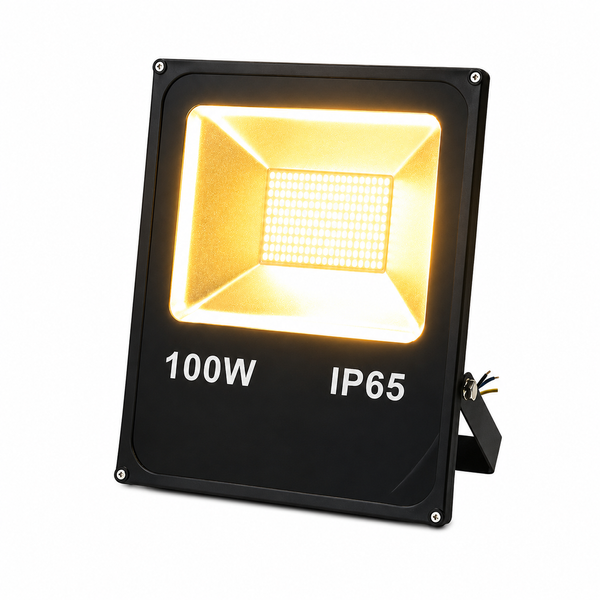 Світлодіодний прожектор з кутом нахилу алюмінієвий чорний 100W IP65 (US02) US02 фото