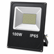 Світлодіодний прожектор з кутом нахилу алюмінієвий чорний 100W IP65 (US02) US02 фото 1