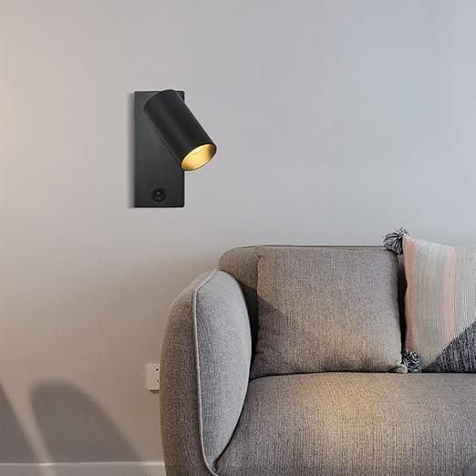 Настенный светильник светодиодный чёрный LED 3000K 5W (BR19) BR19 фото