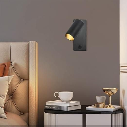 Настенный светильник светодиодный чёрный LED 3000K 5W (BR19) BR19 фото