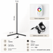 Торшер LED світлодіодний з регулюванням яскравості RGB 20W (TR01) TR01 фото 4