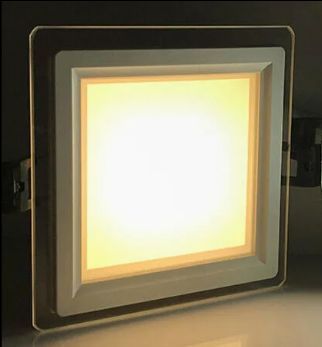 LED светильник настенный встраиваемый квадратный 12W 16см (TS03) TS03 фото