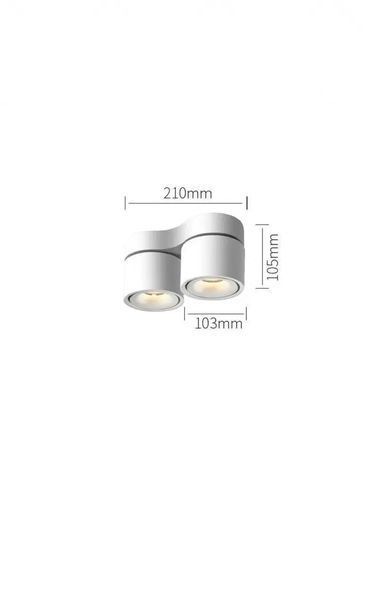 Универсальный настенный LED светильник для комнаты с регулировкой 5W (BR22) BR22 фото